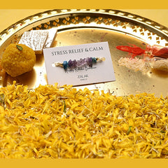 Stress Relief & calm  with our Crystal Rakhi for Raksha Bandhan-2025