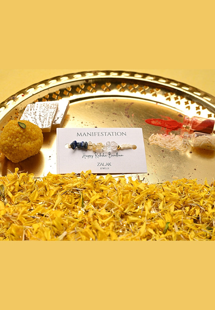 Manifestation Crystal Rakhi for Raksha Bandhan-2025
