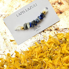 Natural Lapis Lazuli  Rakhi