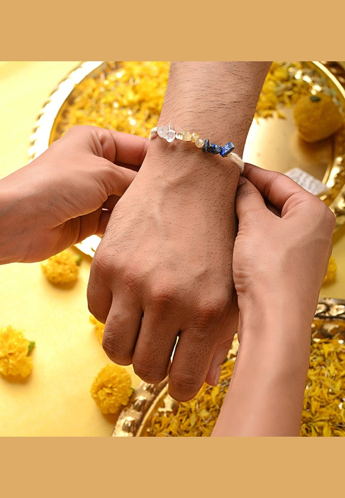 Manifestation Crystal Rakhi for Raksha Bandhan-2025