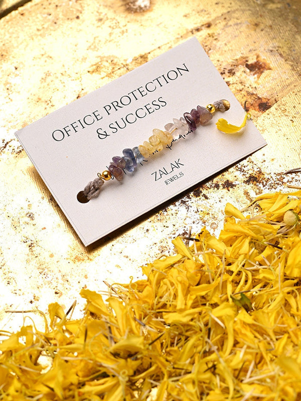 Office Protection and success Crystal Rakhi for Raksha Bandhan-2025
