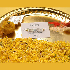 Flourite crystal Bhaiya Rakhi for Raksha Bandhan 2025