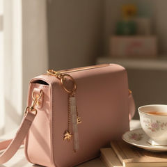 Blush love key Ring