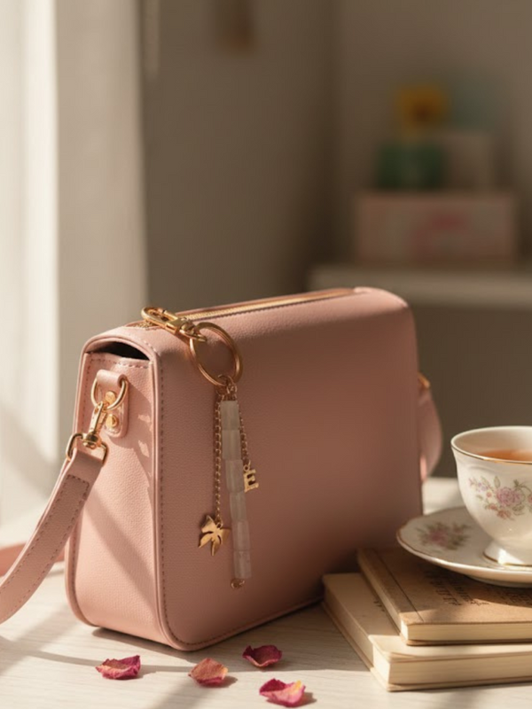 Blush love key Ring