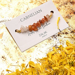 Creativity & Passion Carnelian Crystal Rakhi