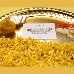 Gain clarity with our Crystal Rakhi for Raksha Bandhan-2025