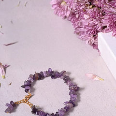 Amethyst Bracelet Lumba Rakhi