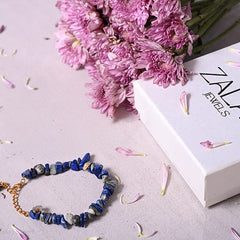 Lapis lazuli Crystal Rakhi for Raksha Bandhan-2025