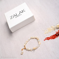 Mood swings Moonstone Crystal Rakhi for Raksha Bandhan-2025
