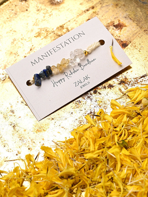 Manifestation Crystal Rakhi for Raksha Bandhan-2025