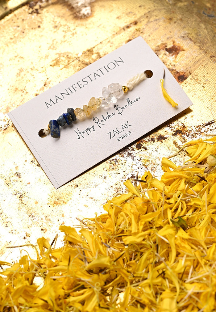 Manifestation Crystal Rakhi for Raksha Bandhan-2025