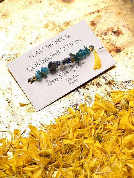 Team work and  Communication Crystal Rakhi for Raksha Bandhan-2025