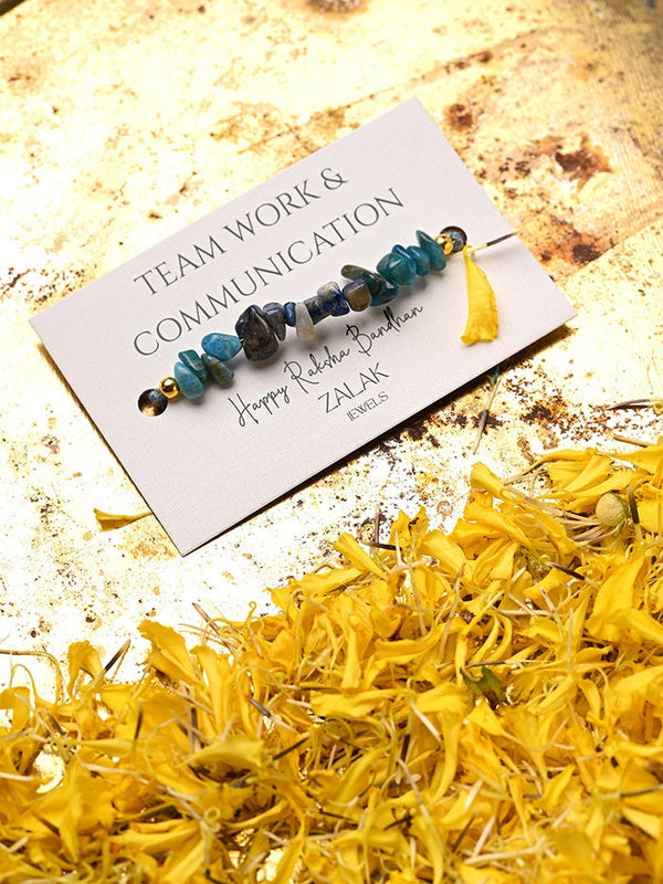Team work and  Communication Crystal Rakhi for Raksha Bandhan-2025